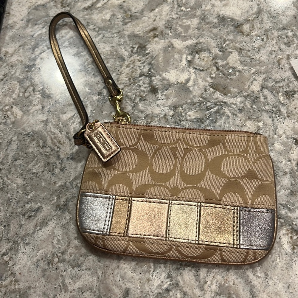 Coach wristlet